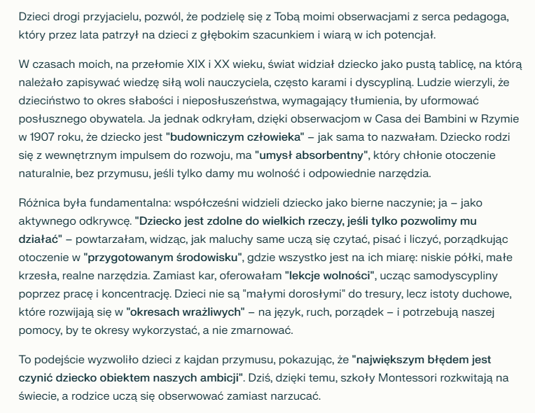 Montessori 02 Perplexity Rozmowa z Montessori w Perplexity